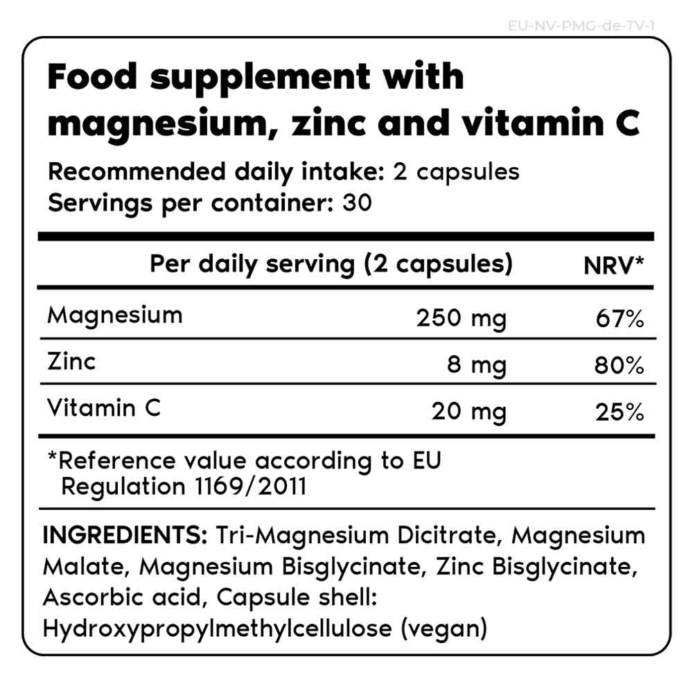 Supplement facts per serving